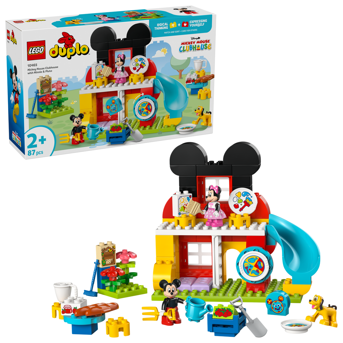 LEGO DUPLO Disney Casa de Mickey Mouse con Minnie y Pluto 10465