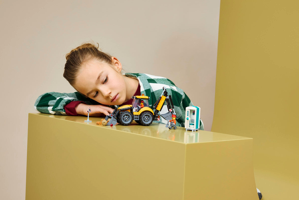 LEGO City Retroexcavadora Amarilla 60480