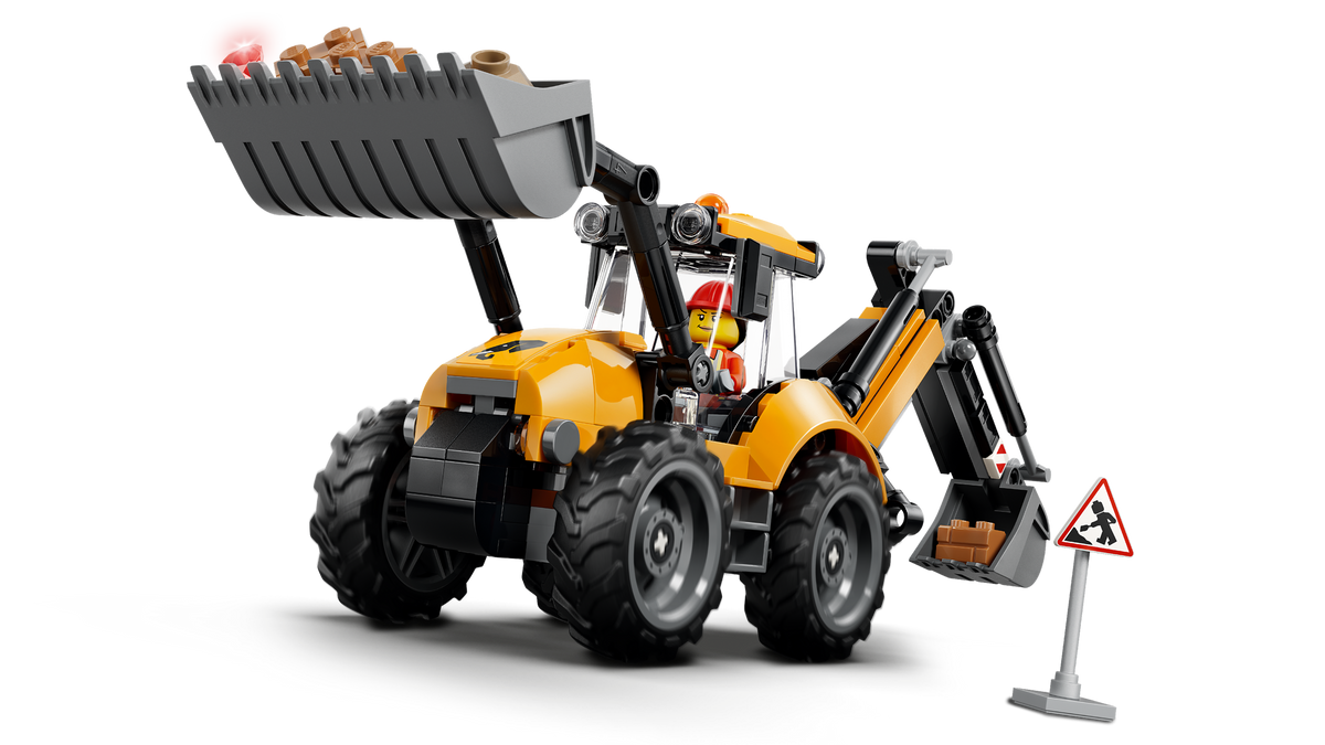 LEGO City Retroexcavadora Amarilla 60480