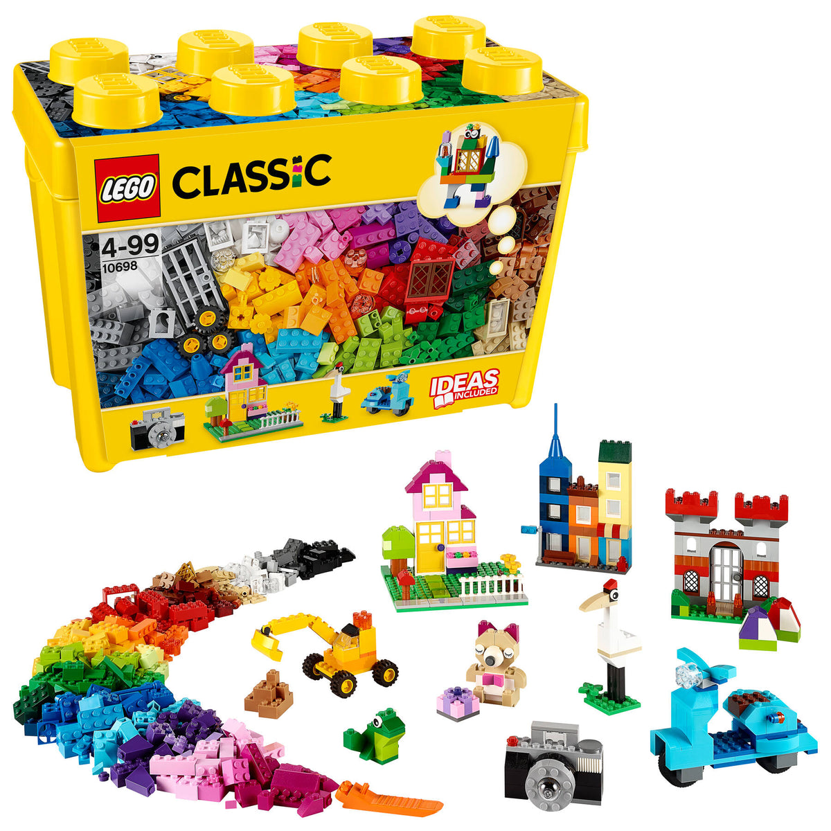LEGO Classic Caja de Ladrillos Creativos Grande 10698