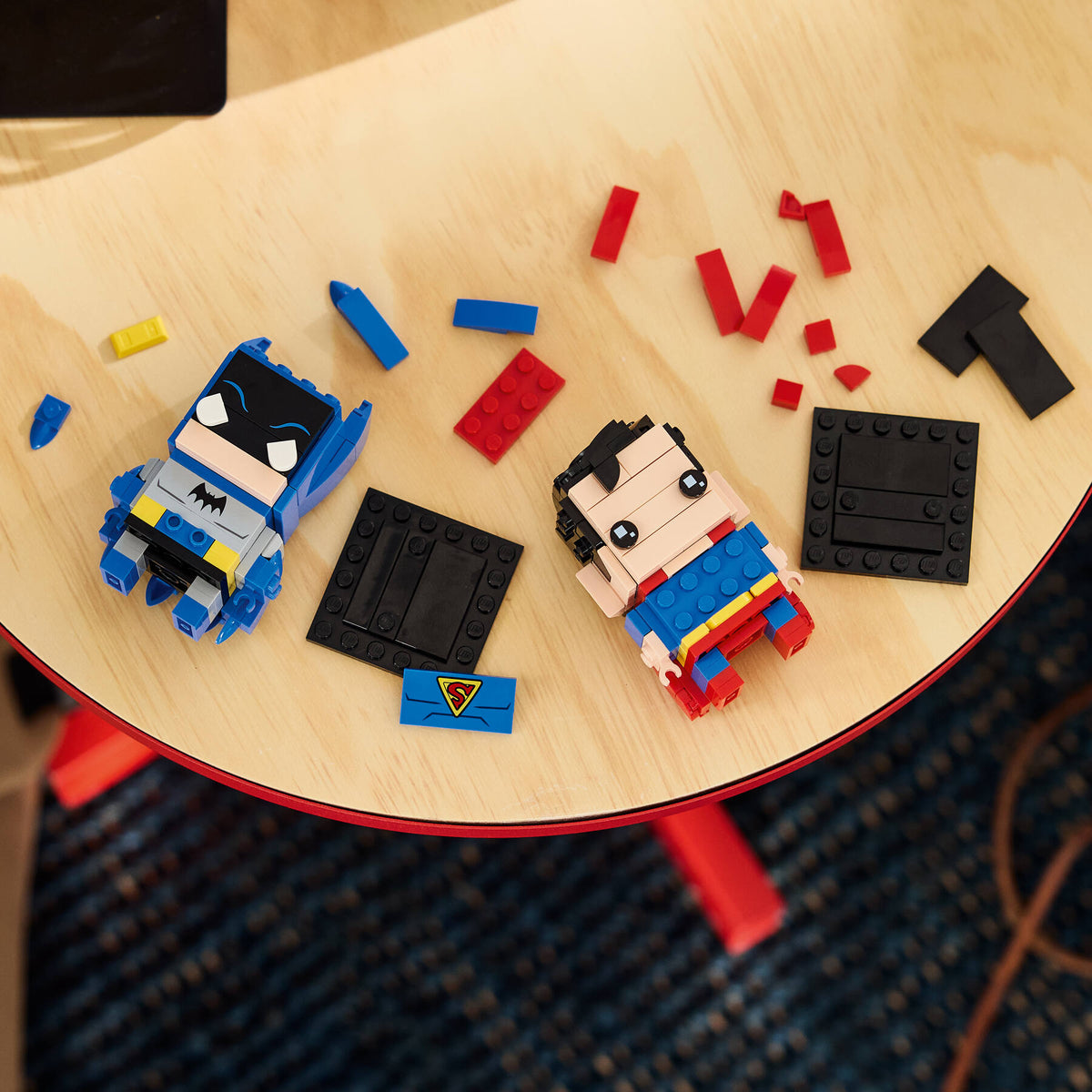 LEGO BrickHeadz Figuras de Superman y Batman 40859