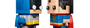 LEGO BrickHeadz Figuras de Superman y Batman 40859