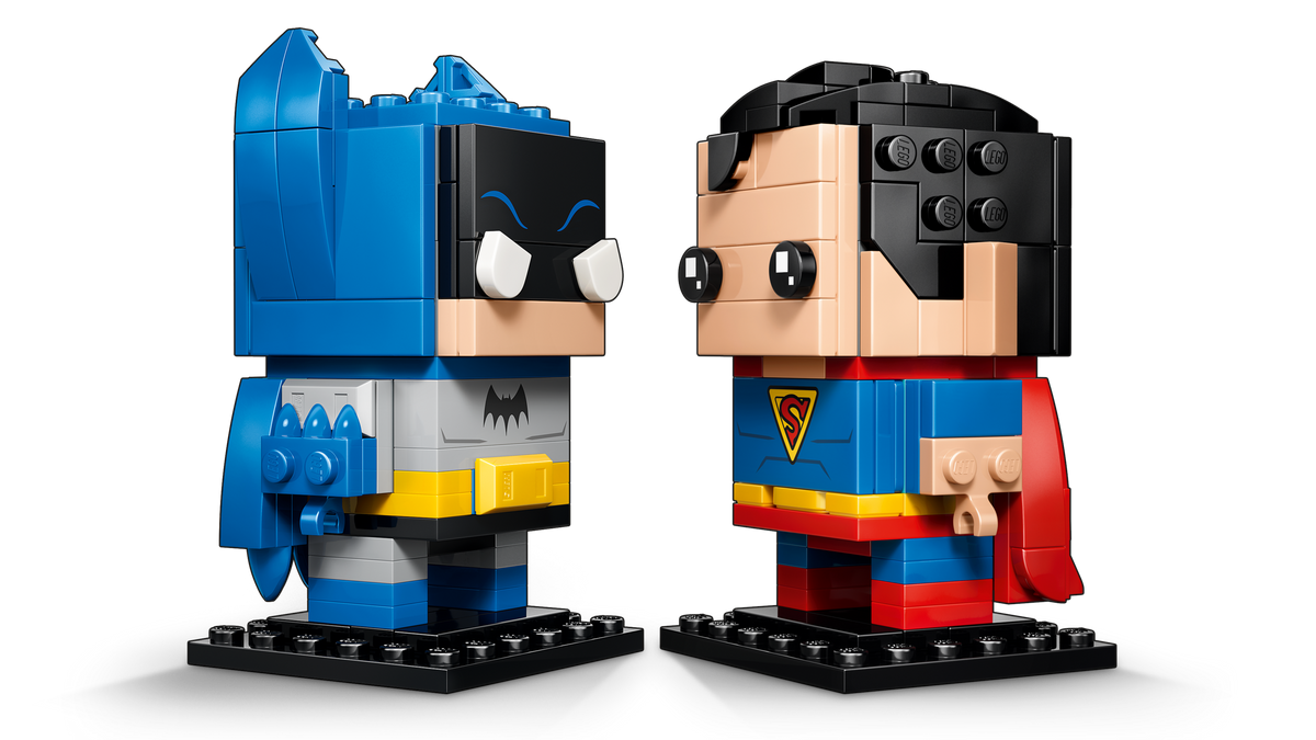 LEGO BrickHeadz Figuras de Superman y Batman 40859