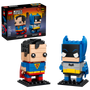 LEGO BrickHeadz Figuras de Superman y Batman 40859