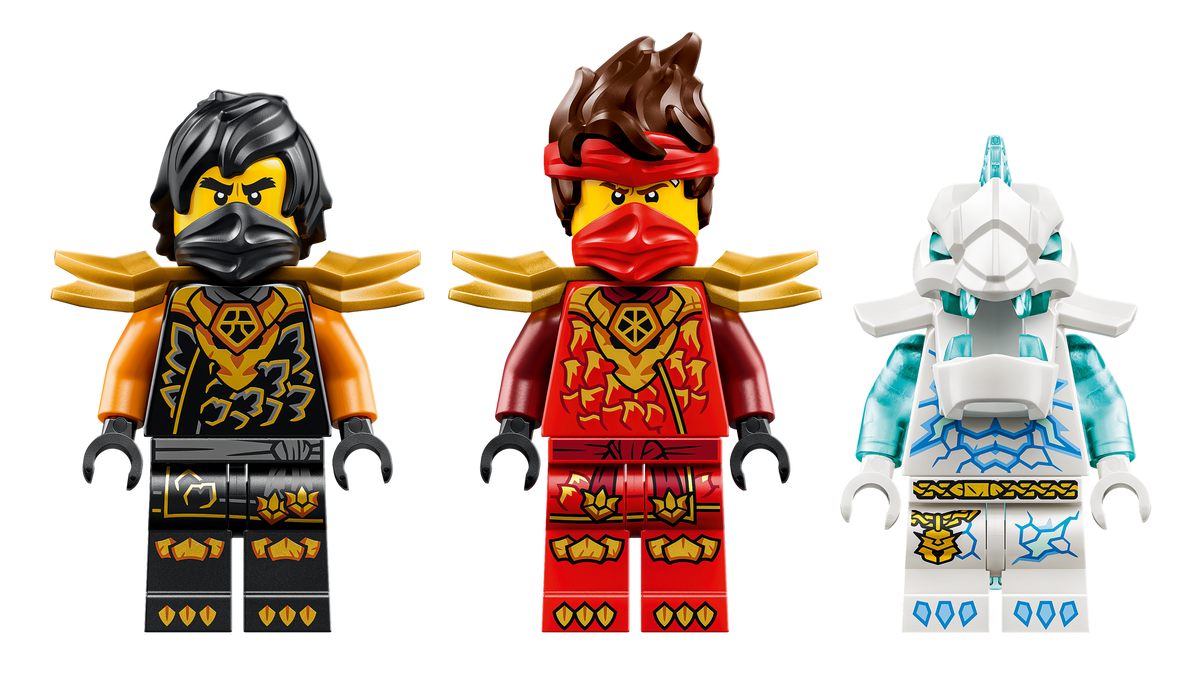 LEGO NINJAGO Vehículos Combinables de Kai y Cole 71864