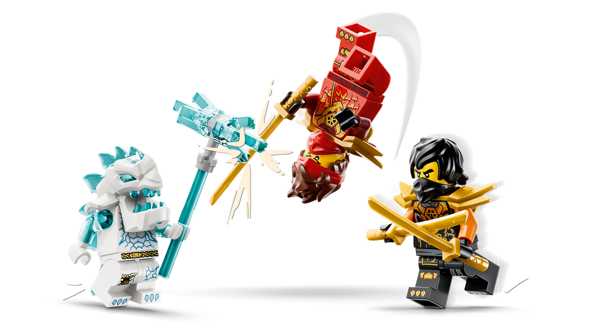 LEGO NINJAGO Vehículos Combinables de Kai y Cole 71864