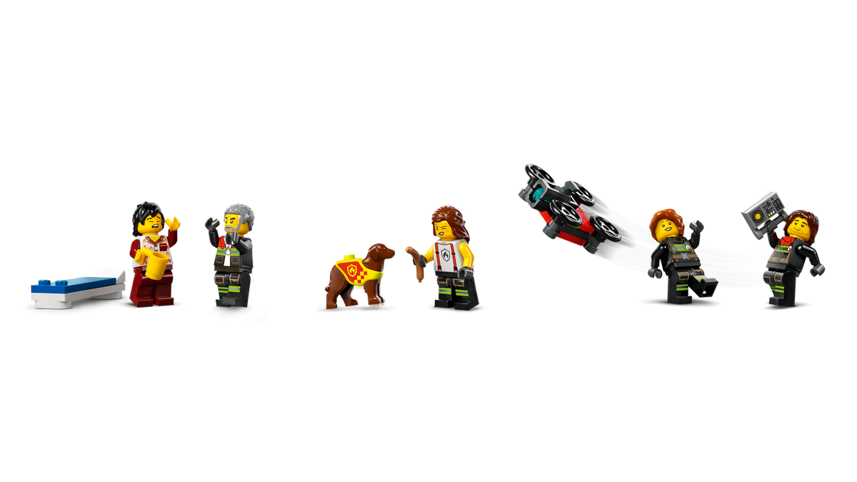 LEGO City Estación de Bomberos con Camión de Bomberos 60414
