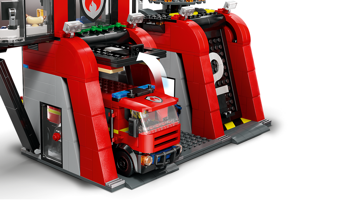 LEGO City Estación de Bomberos con Camión de Bomberos 60414