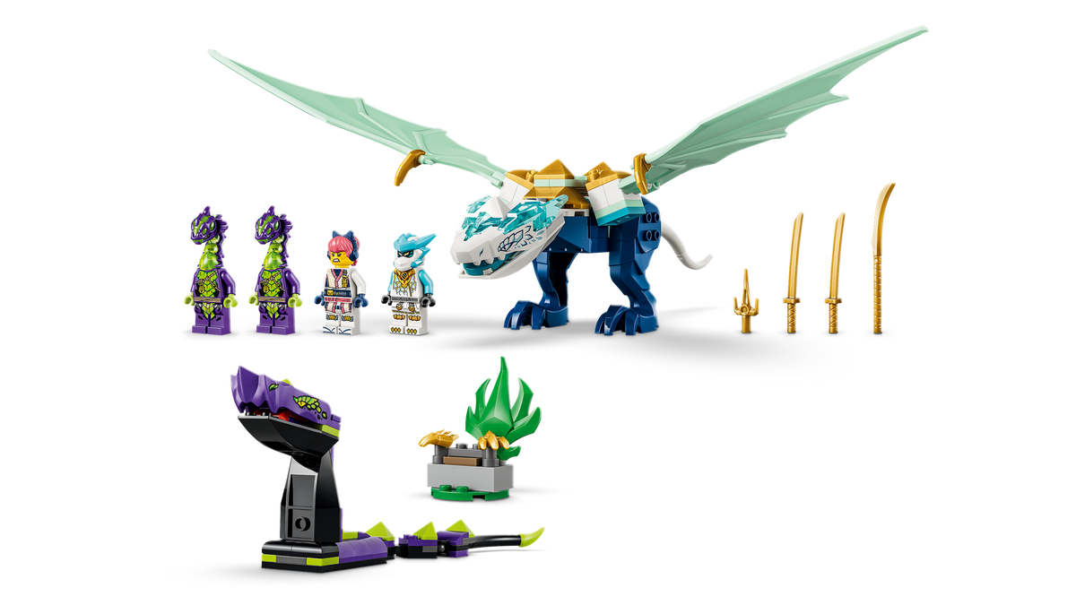 LEGO NINJAGO Batalla de Zane y el Dragón de Hielo 71865