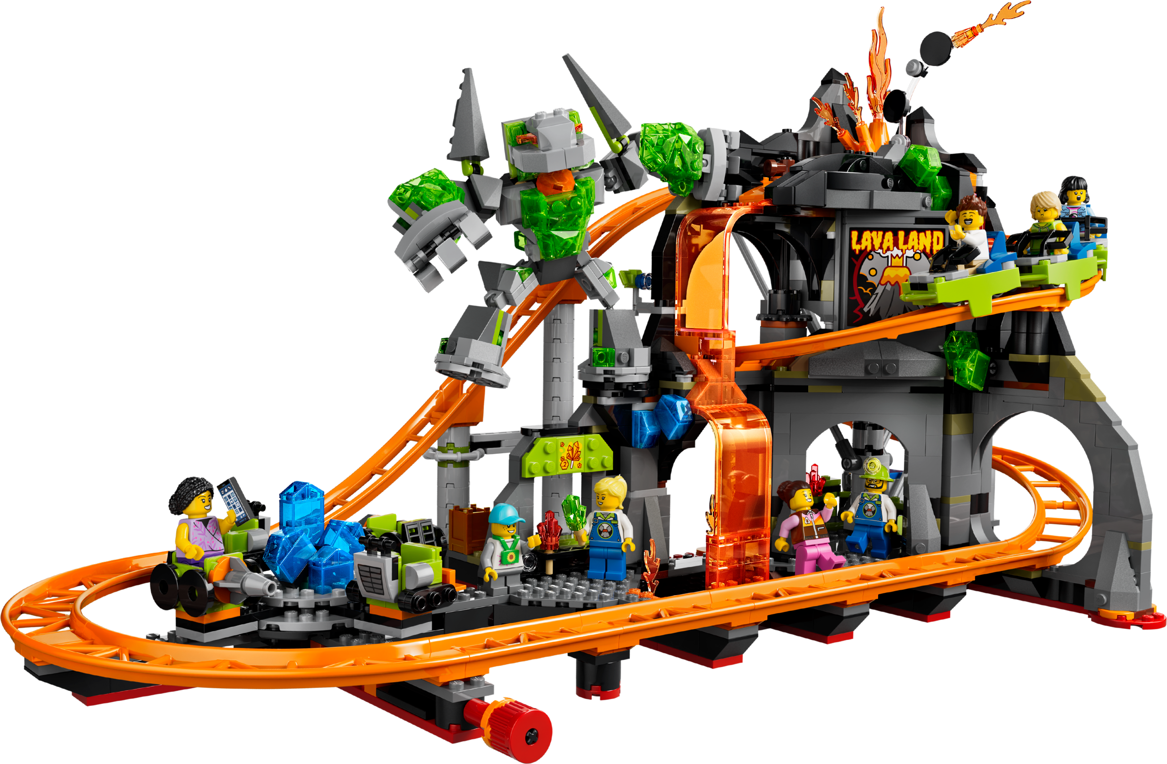 LEGO City Parque de la Montaña Rusa Tierra de Lava 60501