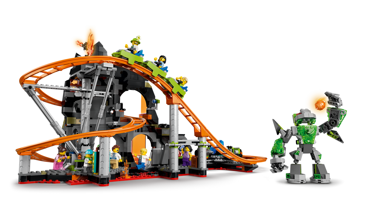 LEGO City Parque de la Montaña Rusa Tierra de Lava 60501