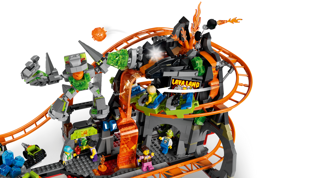 LEGO City Parque de la Montaña Rusa Tierra de Lava 60501