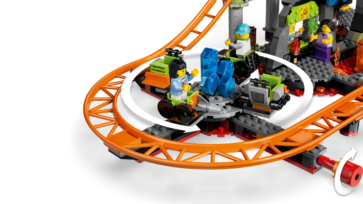 LEGO City Parque de la Montaña Rusa Tierra de Lava 60501