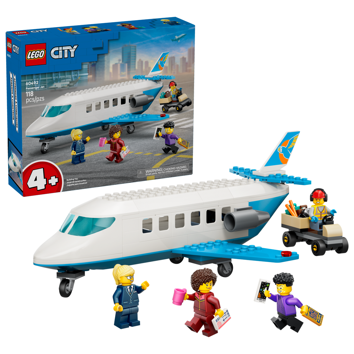 LEGO City Avión de Pasajeros 60492
