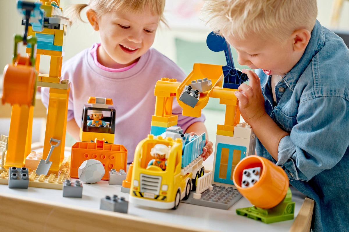 LEGO DUPLO Sitio de Construcción y Vehículos 3 en 1 10476