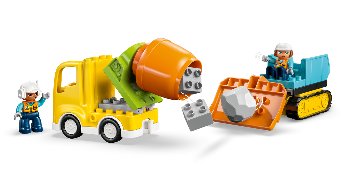 LEGO DUPLO Sitio de Construcción y Vehículos 3 en 1 10476