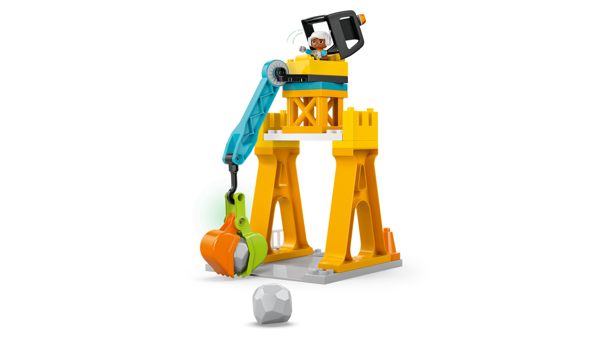 LEGO DUPLO Sitio de Construcción y Vehículos 3 en 1 10476