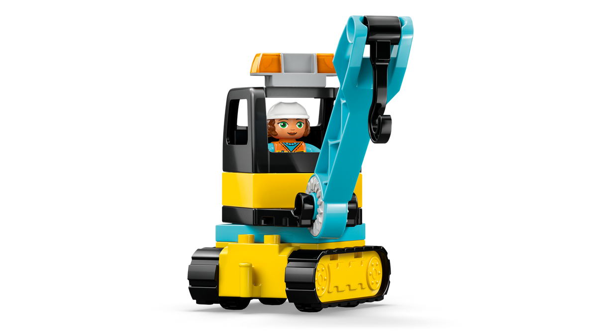 LEGO DUPLO Sitio de Construcción y Vehículos 3 en 1 10476