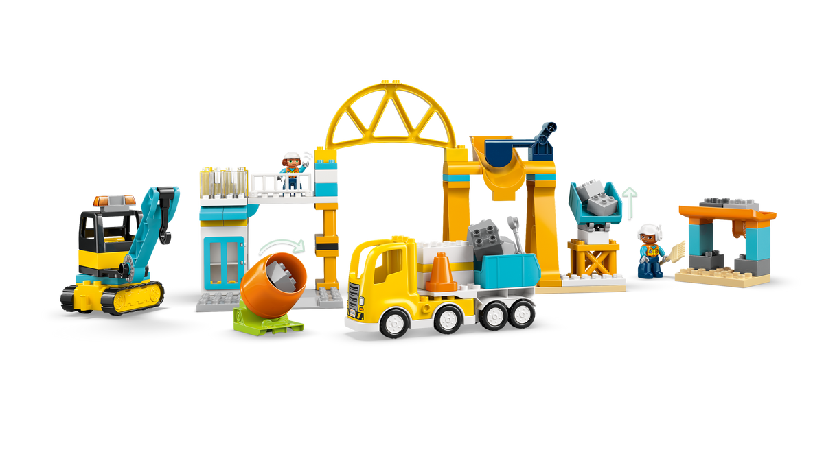 LEGO DUPLO Sitio de Construcción y Vehículos 3 en 1 10476