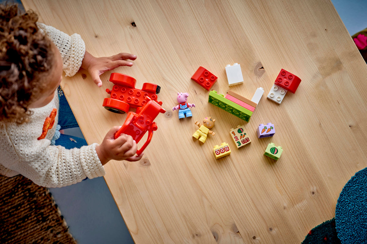 LEGO DUPLO Peppa Pig Tractor y Mercado 10468