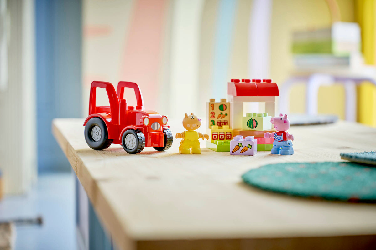 LEGO DUPLO Peppa Pig Tractor y Mercado 10468