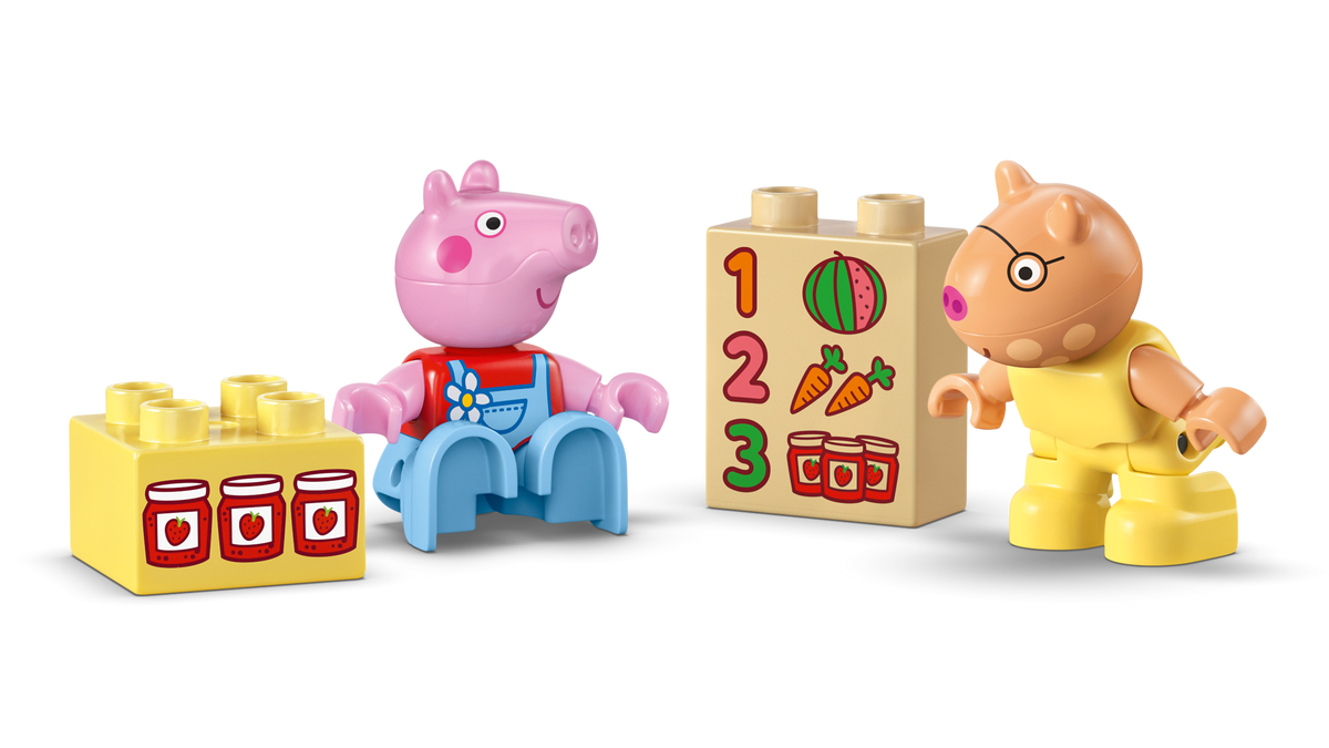 LEGO DUPLO Peppa Pig Tractor y Mercado 10468