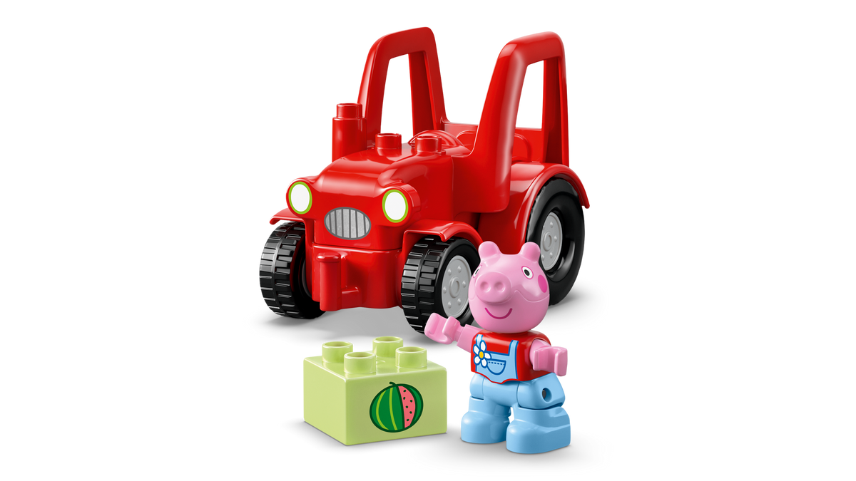 LEGO DUPLO Peppa Pig Tractor y Mercado 10468