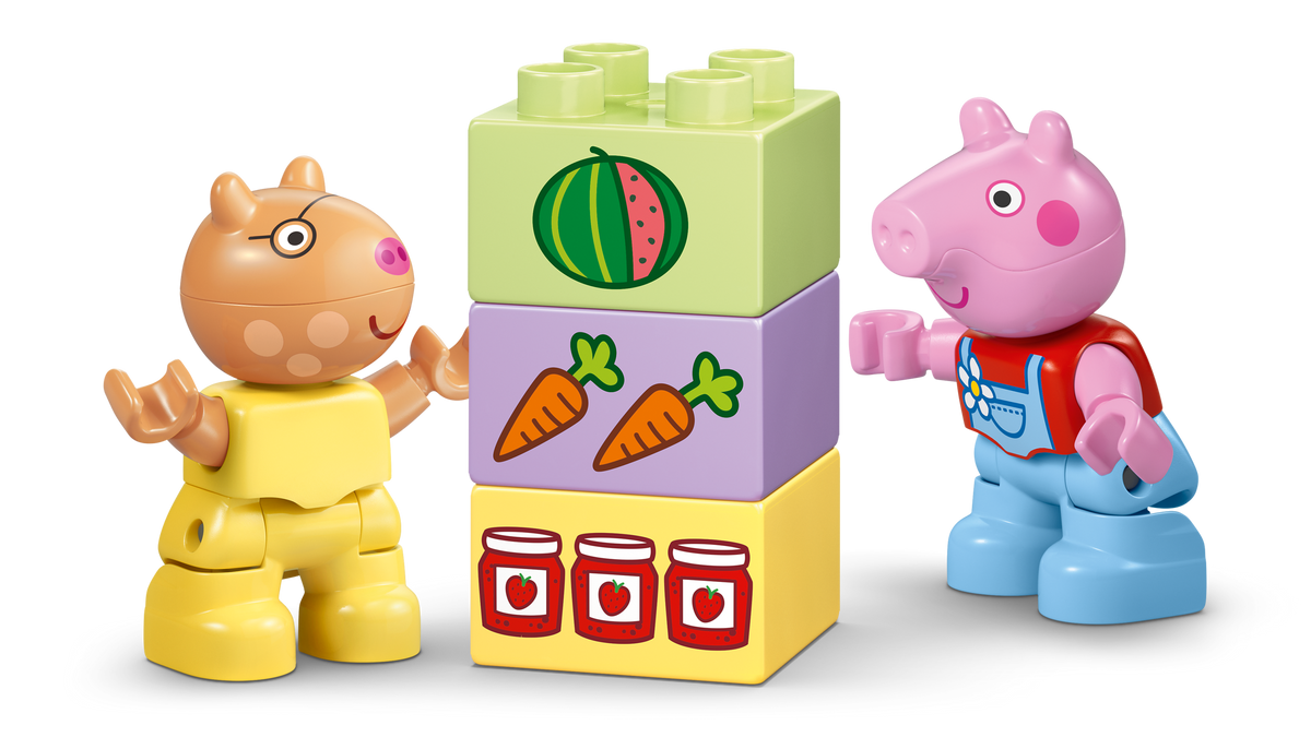 LEGO DUPLO Peppa Pig Tractor y Mercado 10468