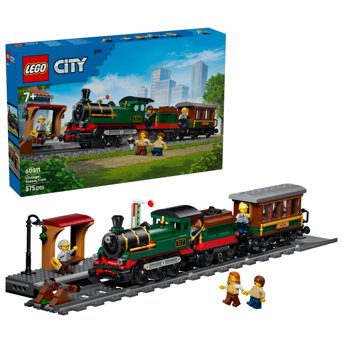 LEGO City Tren de Vapor Clásico 60511