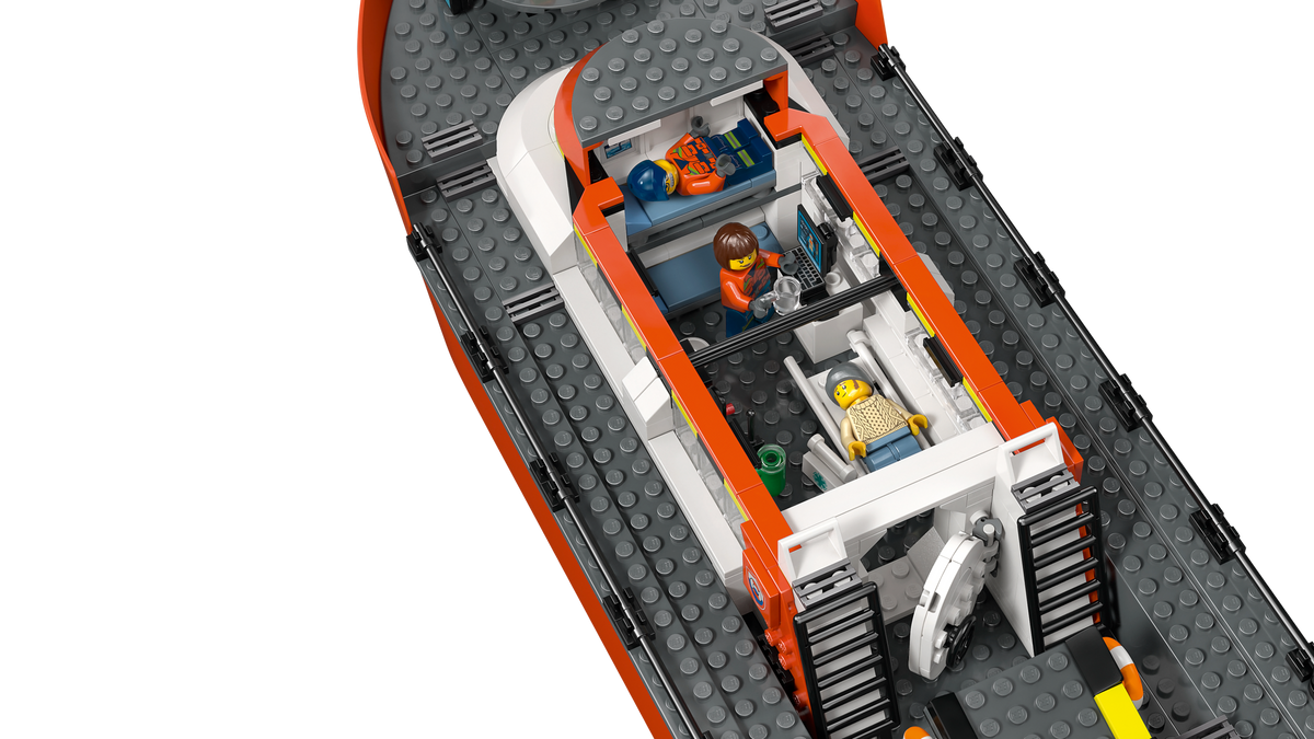 LEGO City Barco y Helicóptero de Rescate de Guardacostas 60504