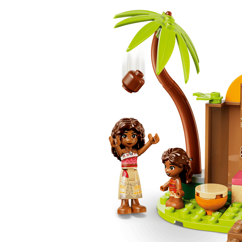 LEGO Disney Vaiana Casa de la Aldea y Barco 43282