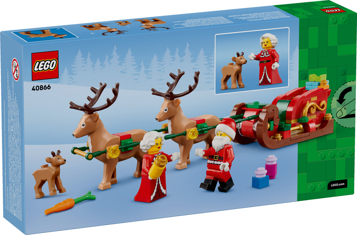 LEGO Otros Aventura Festiva en Trineo de Papá Noel 40866