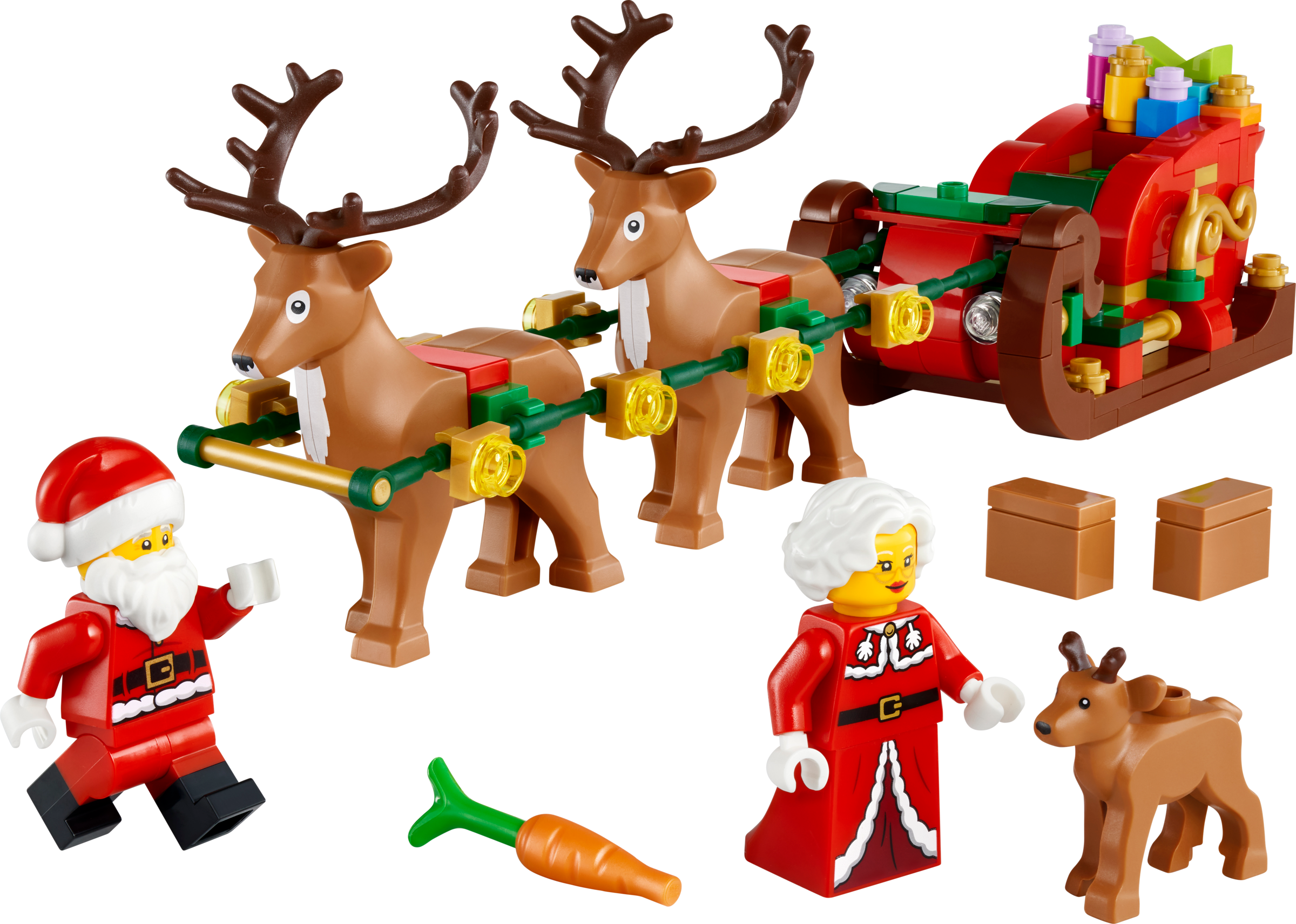 LEGO Otros Aventura Festiva en Trineo de Papá Noel 40866