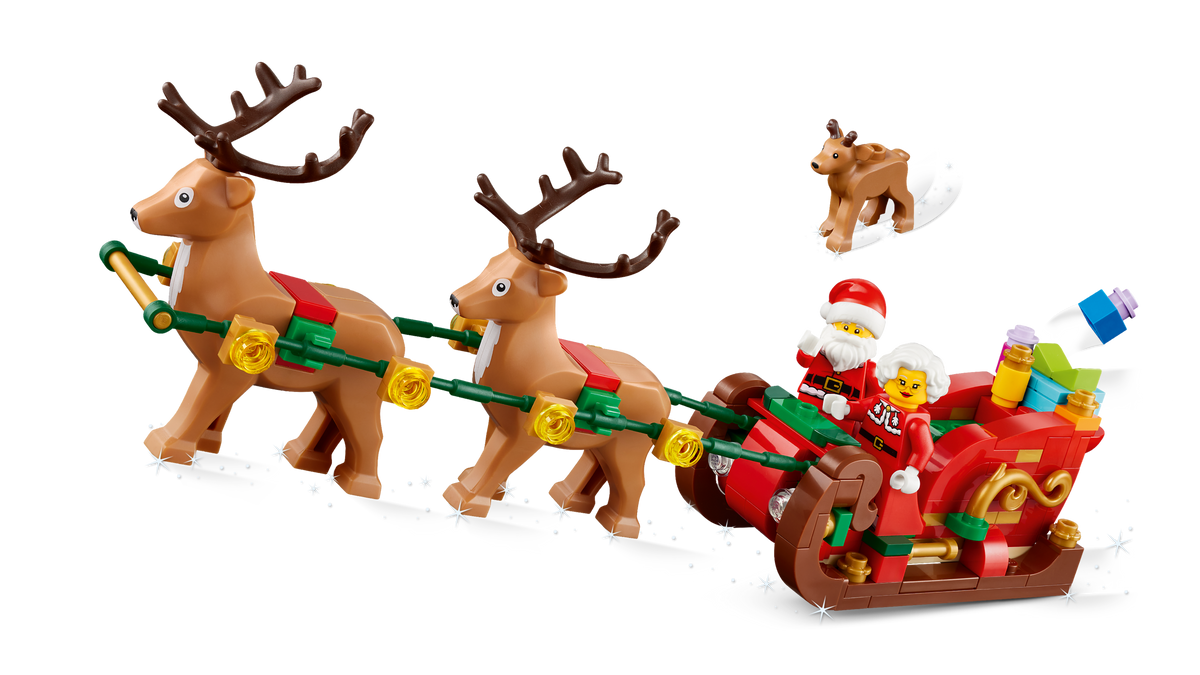 LEGO Otros Aventura Festiva en Trineo de Papá Noel 40866