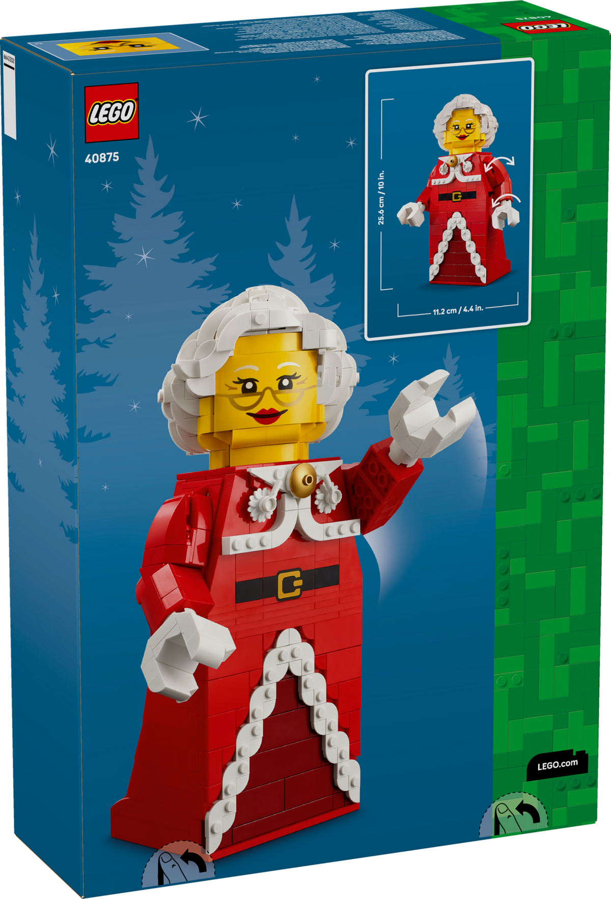 LEGO Minifiguras Minifigura Gigante de la Sra. Noel 40875