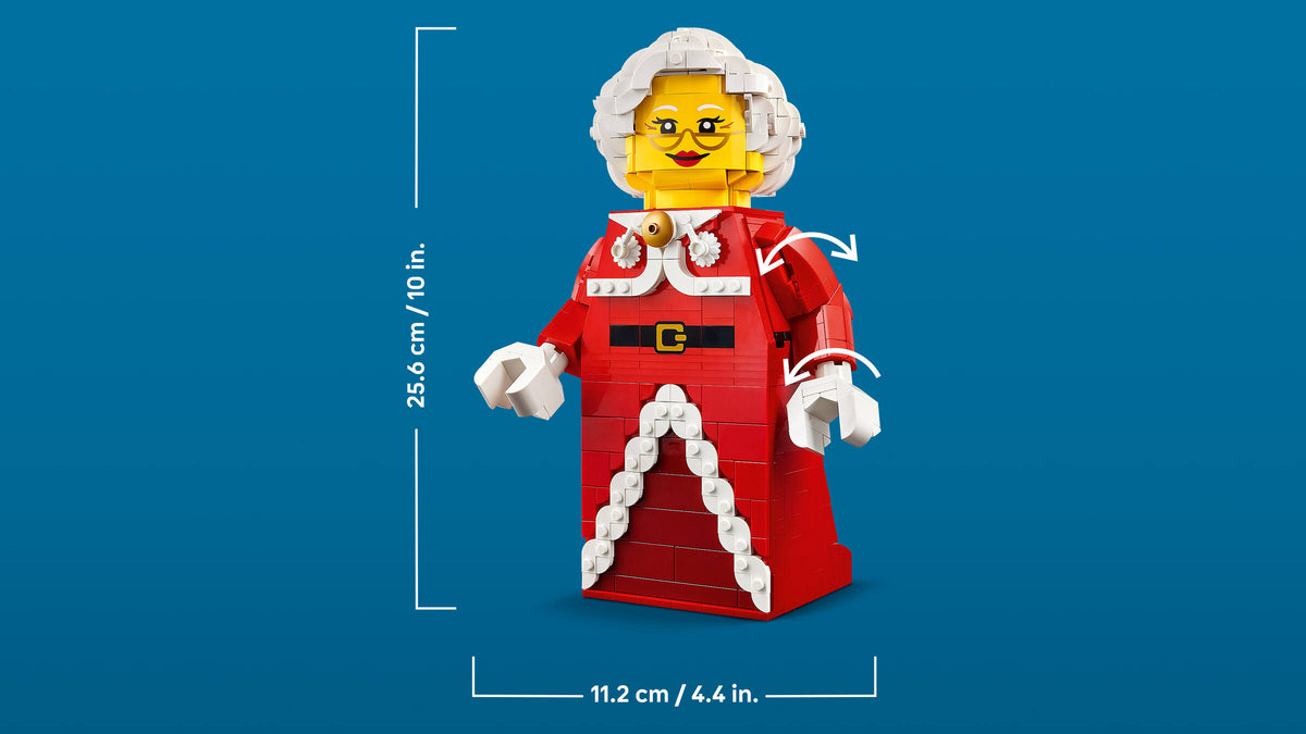 LEGO Minifiguras Minifigura Gigante de la Sra. Noel 40875