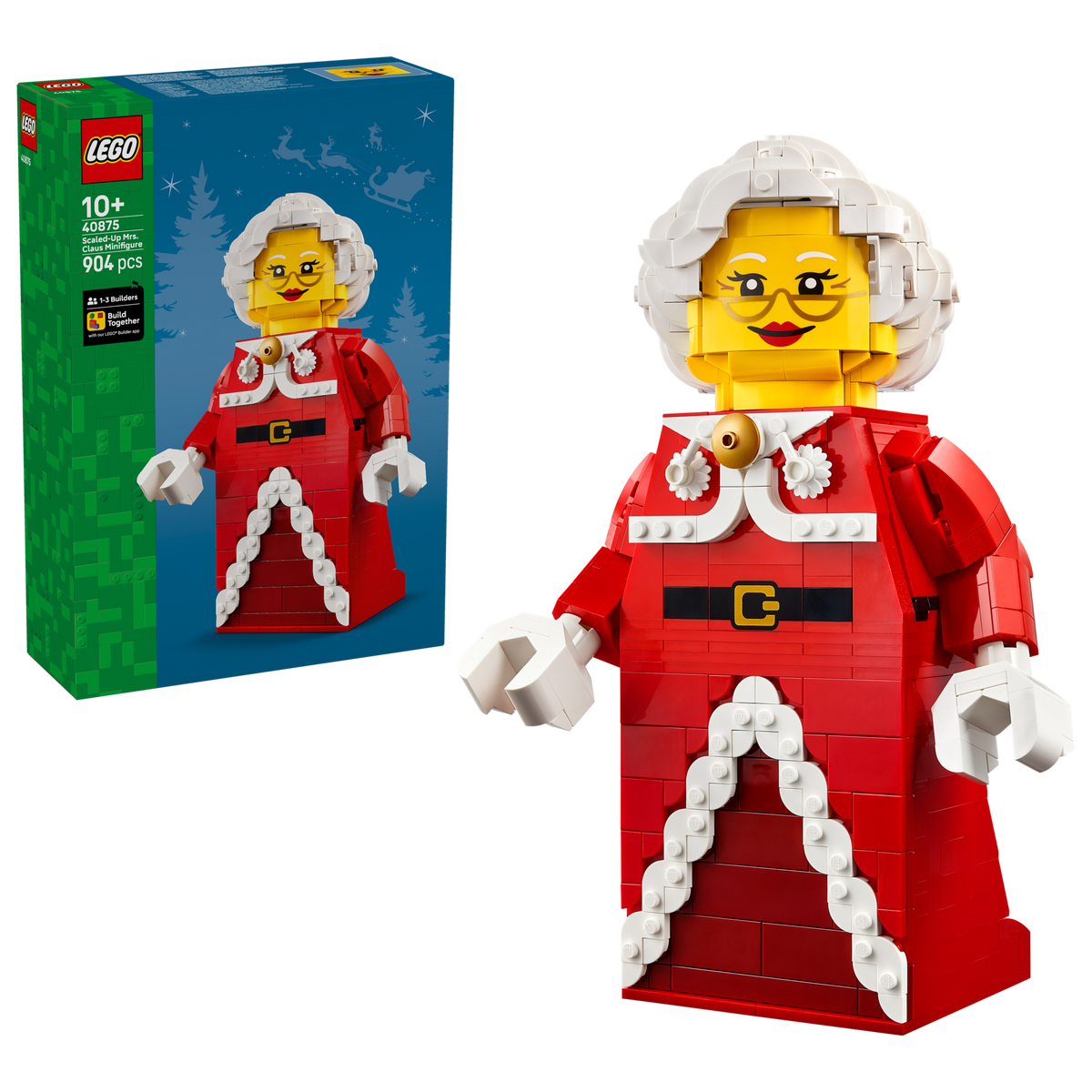LEGO Minifiguras Minifigura Gigante de la Sra. Noel 40875