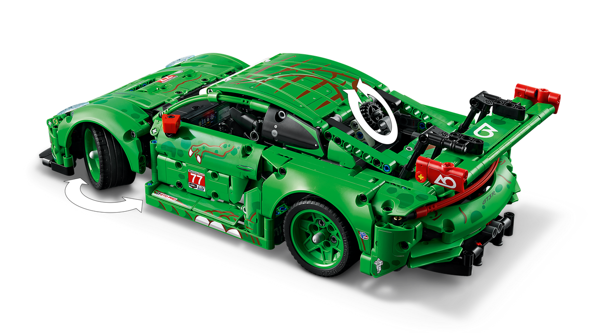 LEGO Technic Porsche 911 GT3 R REXY AO Racing Car 42224