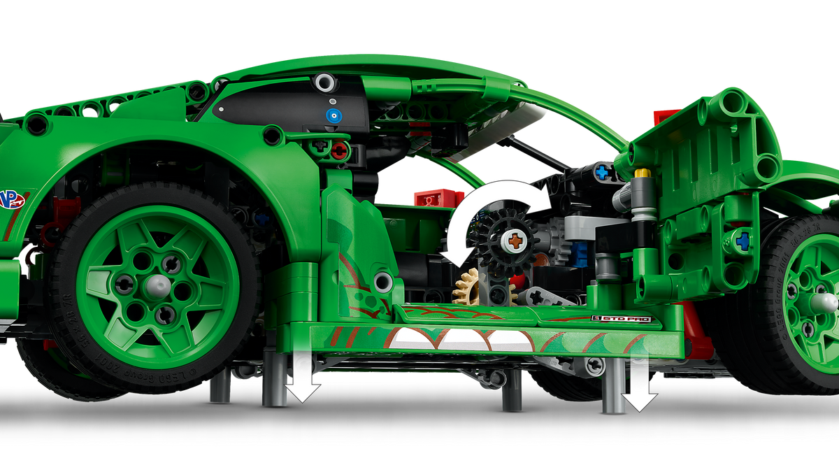 LEGO Technic Porsche 911 GT3 R REXY AO Racing Car 42224