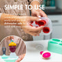 Pulp Popsicle & Freezer Tray + Pulp Silicone Feeder Bundle