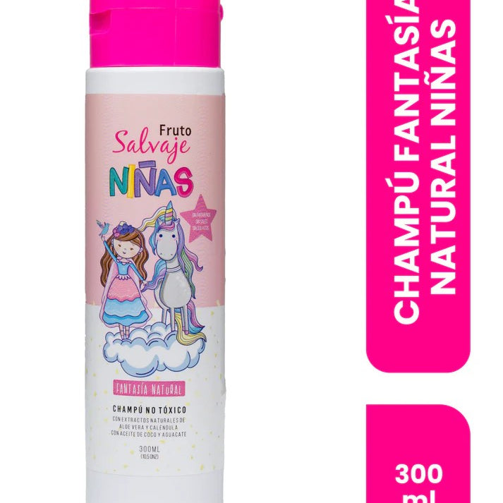 Champú Fantasía Natural Niñas 300 mL