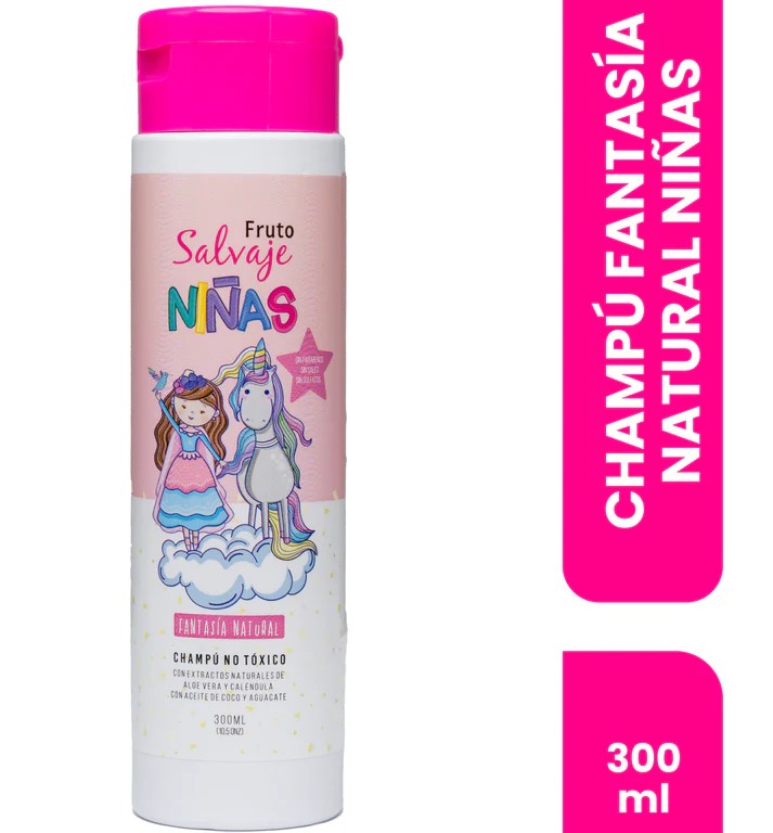 Champú Fantasía Natural Niñas 300 mL