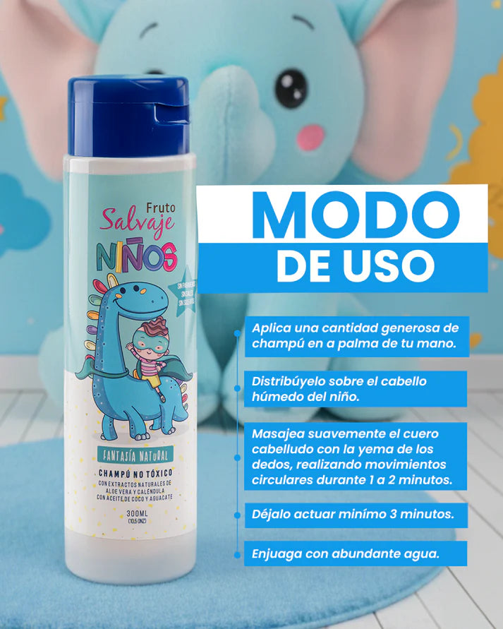 Champú Fantasía Natural Niños 300 mL