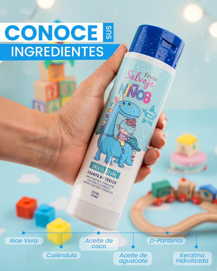 Champú Fantasía Natural Niños 300 mL