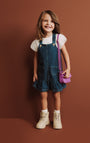 Overol Jardinera Babyfresh Algodón Índigo para Niña
