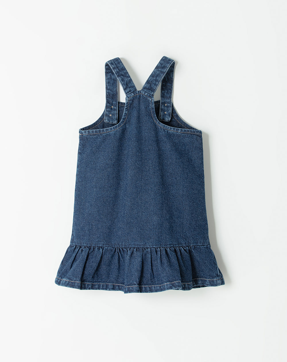 Overol Jardinera Babyfresh Algodón Índigo para Niña