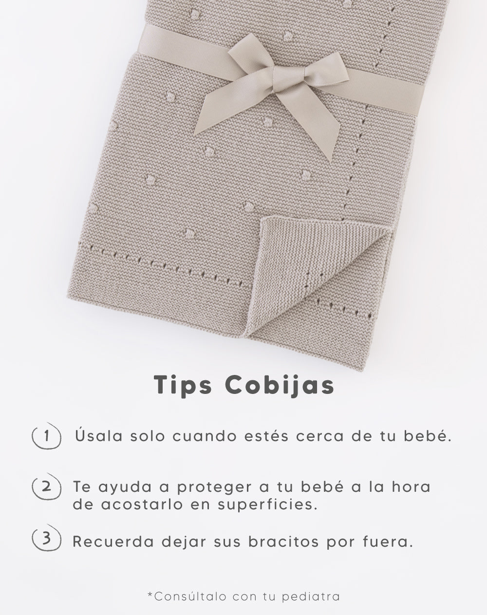 Cobija Babyfresh Algodón para Bebé