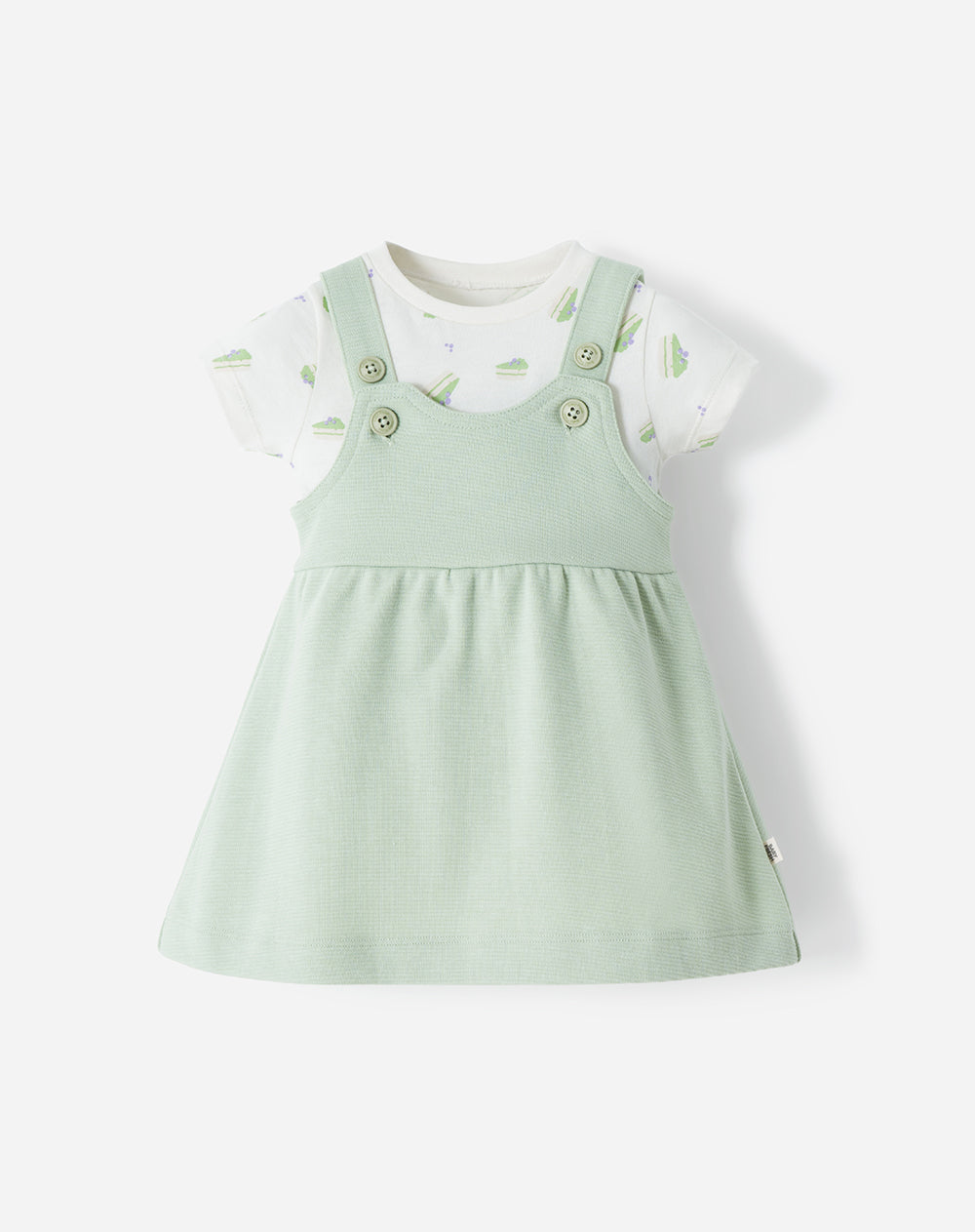 Conjunto Babyfresh Body y Vestido para Bebé Niña