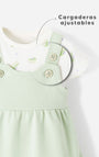 Conjunto Babyfresh Body y Vestido para Bebé Niña