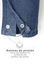 Overol Babyfresh Denim Regular para Bebé
